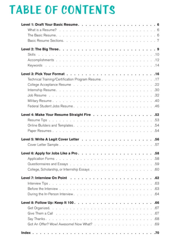Creating Your First Resume - Image 4