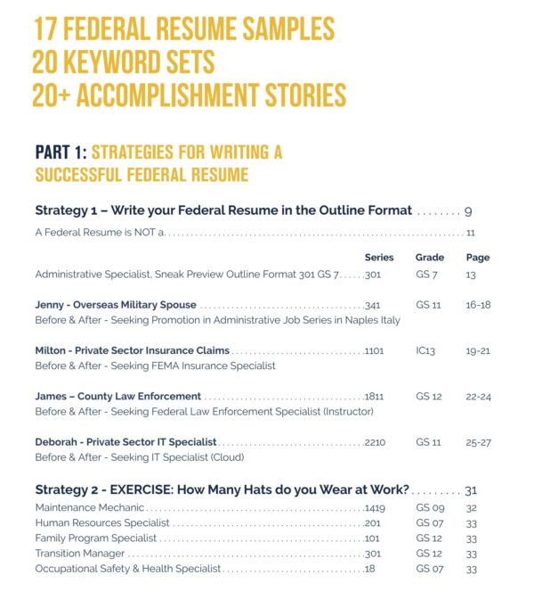Federal Resume Guidebook, 7th Edition - Image 2
