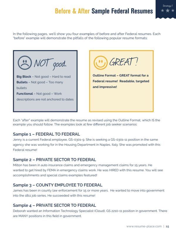 Federal Resume Guidebook, 7th Edition - Image 6