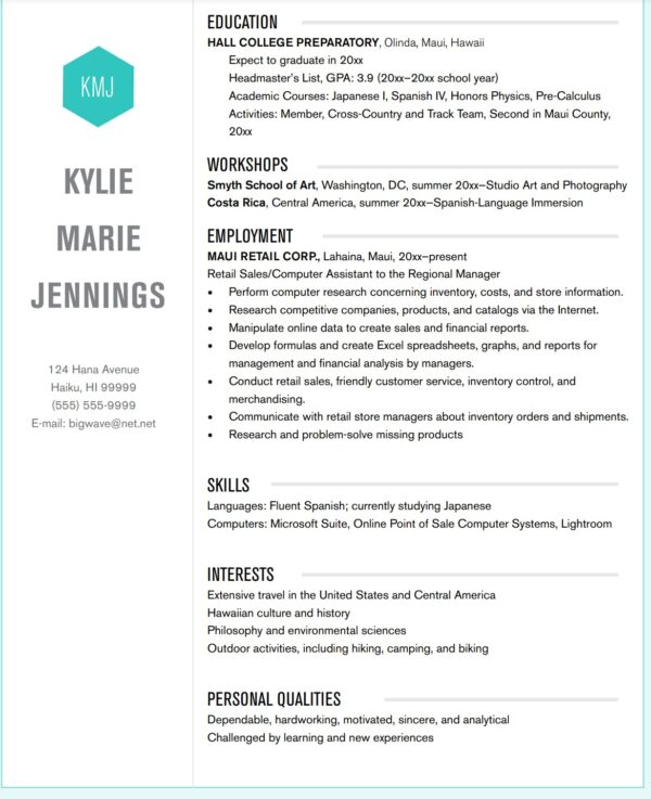 Creating Your First Resume - Image 5